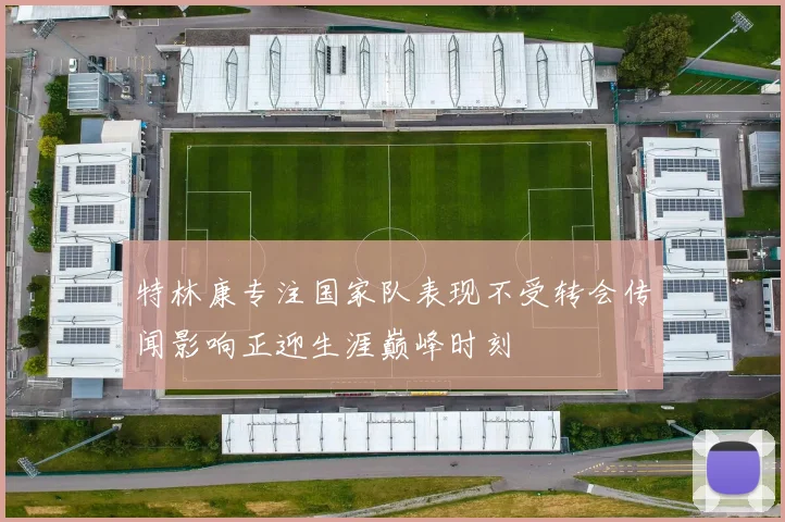 特林康专注国家队表现不受转会传闻影响正迎生涯巅峰时刻